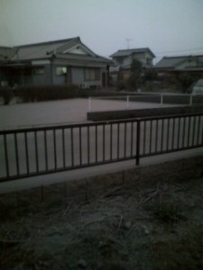灰に埋もれた風景