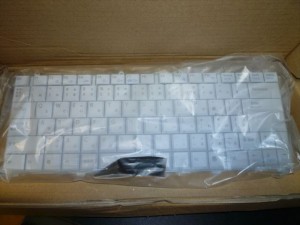 おニューのキーボード登場