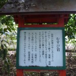 むすび岩の解説（？）です。