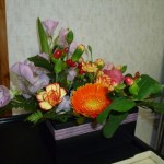 これだけの花が無料。今回は自分のセンスで作ったのでうまくできたかどうか・・・。